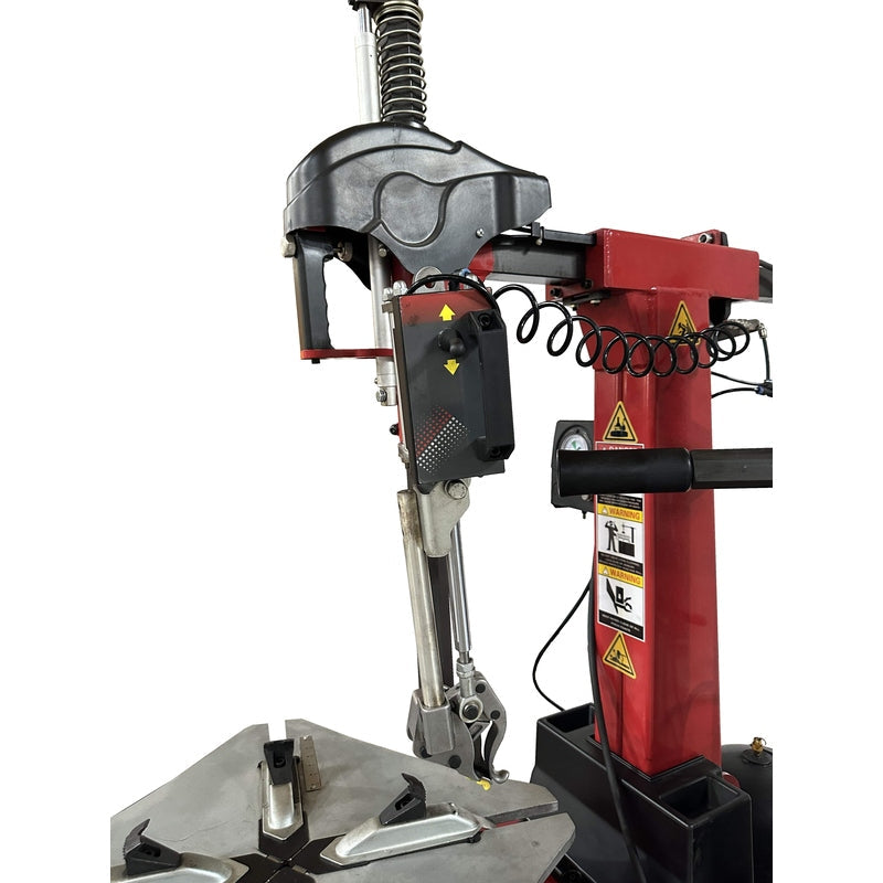 Tuxedo TC-1300 Tire Changer -- Tiltback Press Arm w/ Leverless Demount Tool TC-1300