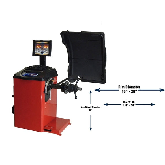 Tuxedo WB-CB66-VE Wheel Balancer WB-CB66-VE