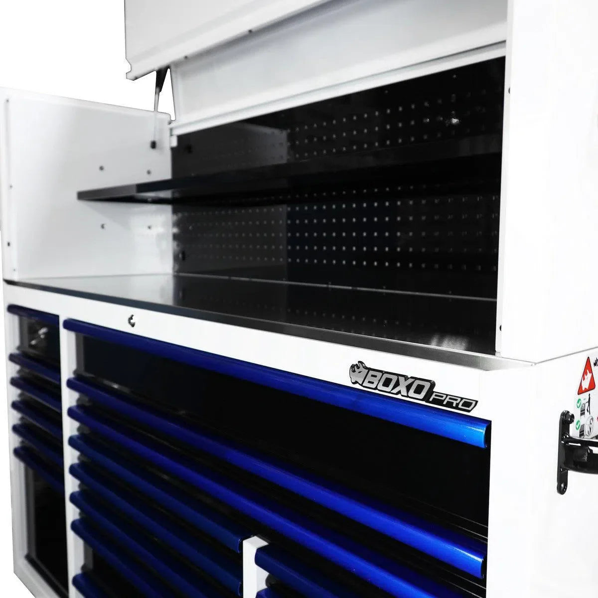 Boxo Pro Series | Garage Top for 72" 14-Drawer Rolling Tool Box
