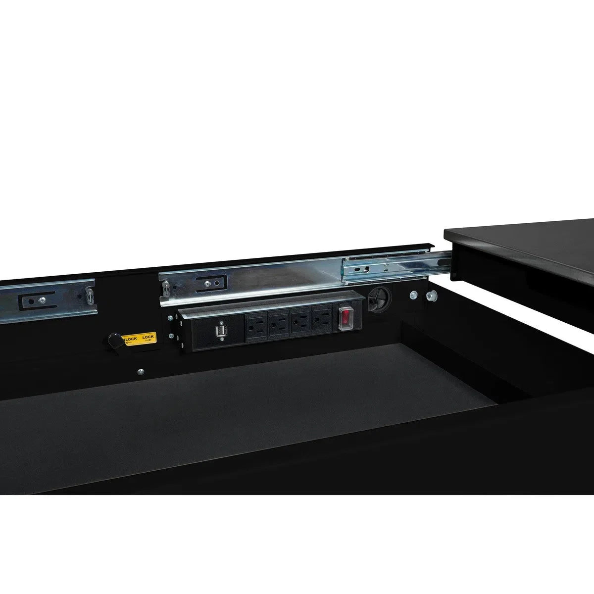 Boxo Pro Series | Loaded 35" 3-Drawer Slide-Top Service Cart Tool Box