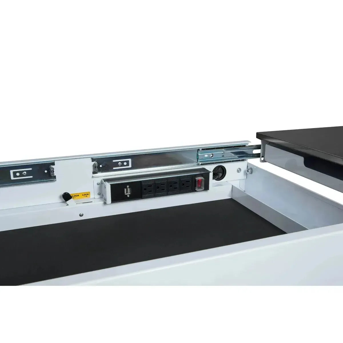 Boxo Pro Series | 35" 3-Drawer Slide-Top Service Cart Tool Box