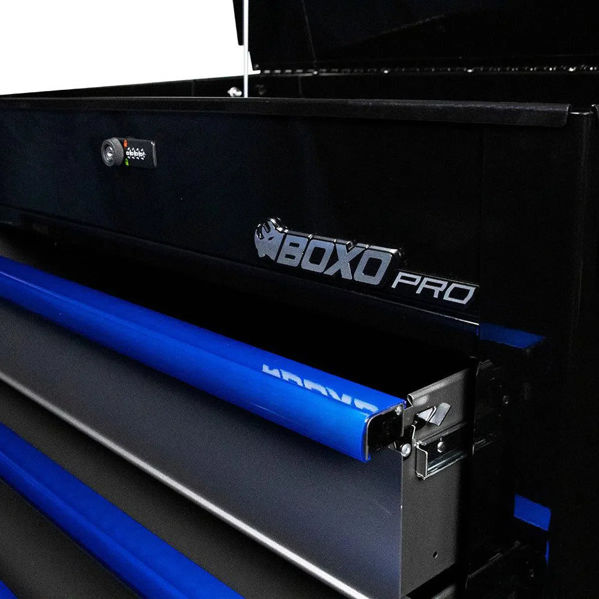 Boxo Pro Series | Loaded 35" 5-Drawer Flip-Top Service Cart Tool Box
