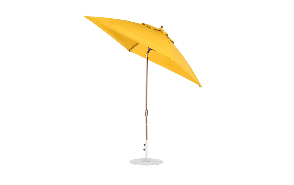 Ledge Lounger Essential Fiberglass Umbrella - 6.5' Square Pulley