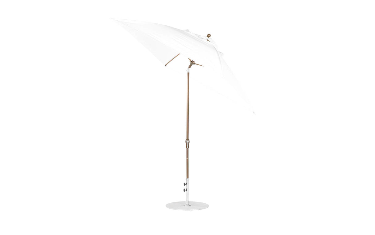 Ledge Lounger Essential Fiberglass Umbrella - 6.5' Square Pulley