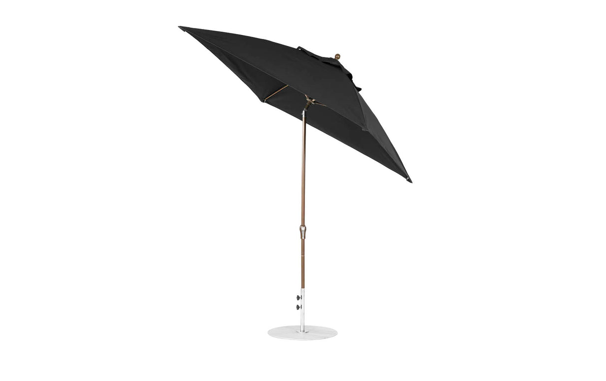 Ledge Lounger Essential Fiberglass Umbrella - 6.5' Square Pulley