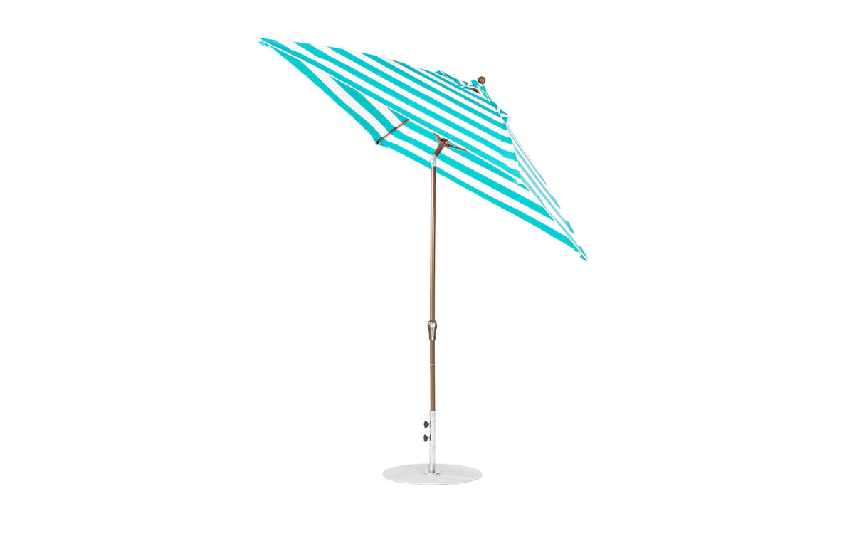 Ledge Lounger Essential Fiberglass Umbrella - 6.5' Square Pulley