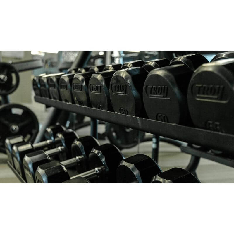 Troy VERTPAC-TSDR75 12-Sided Dumbbells & Rack Set