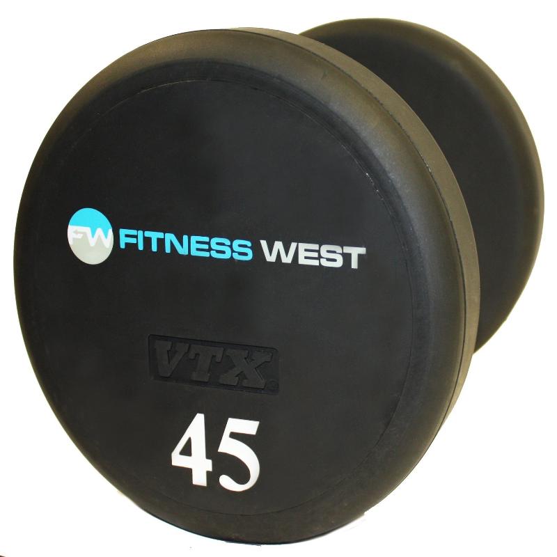 VTX XD-UL Round Urethane Dumbbell Set with Custom Logo