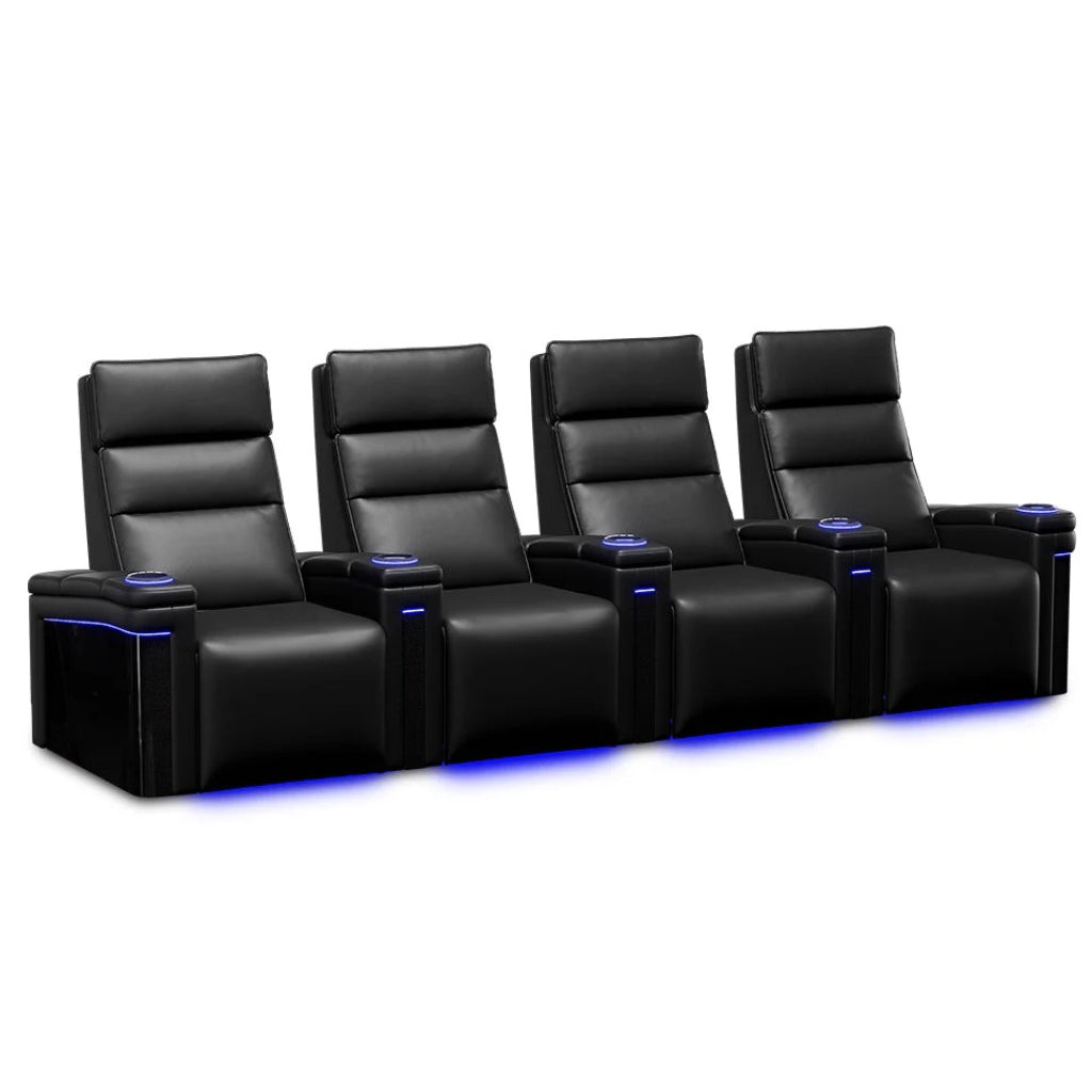 Valencia Monza Carbon Fiber Home Theater Seating