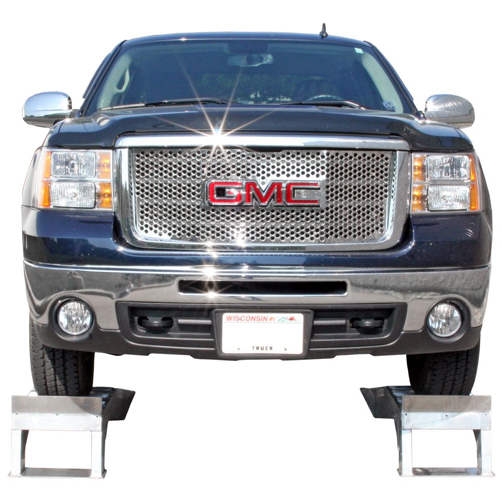 Heavy-Duty Aluminum Truck Service Ramps - 7,000 lb. per Axle