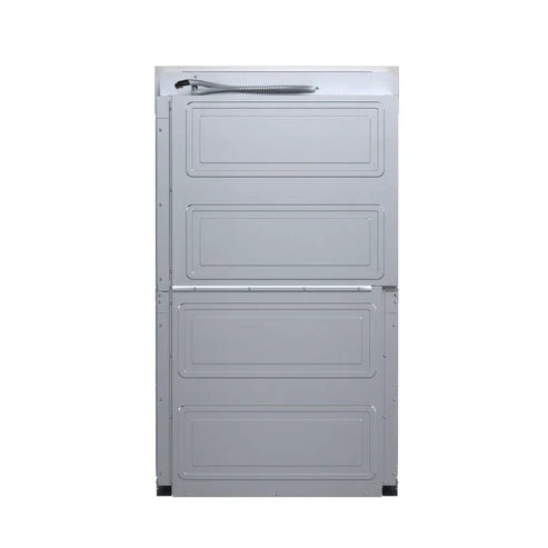 FORNO Gallico 30" 7.36 cu. ft. French Door Double Electric Wall Oven with Telescopic Racks, Air Fry, Self-Clean and Sous Vide, FBOEL1388-30