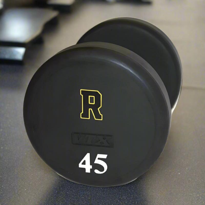 VTX XD-UL Round Urethane Dumbbell Set with Custom Logo