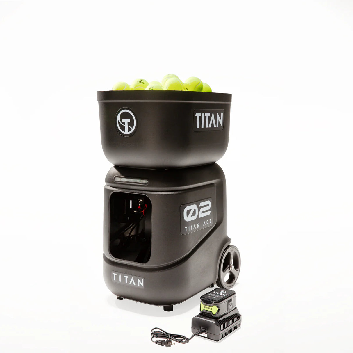 Titan ACE Tennis Ball Machine ( Without Battery & Charger)