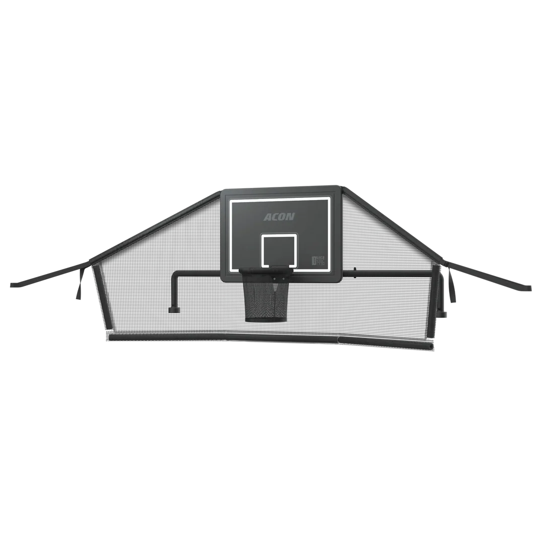 ACON Air Basketball Hoop with Back Net for Rectangular Trampolines