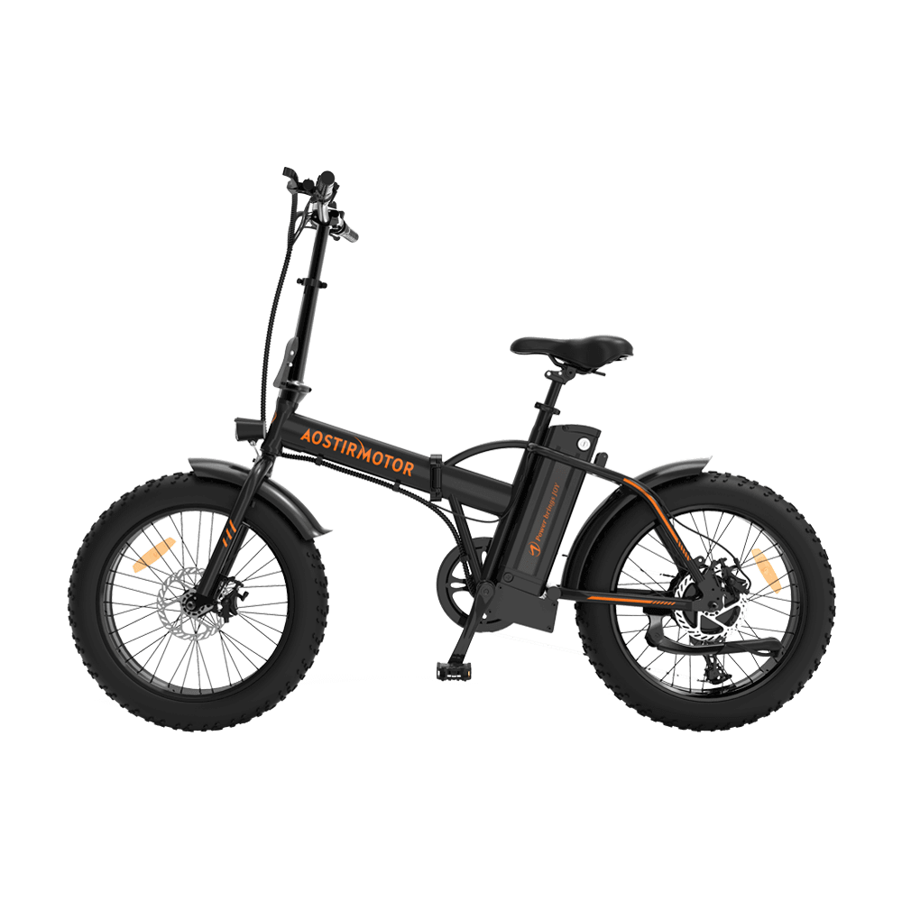 Aostirmotor A20 Folding Fat Tire 500W 36V Electric Bike