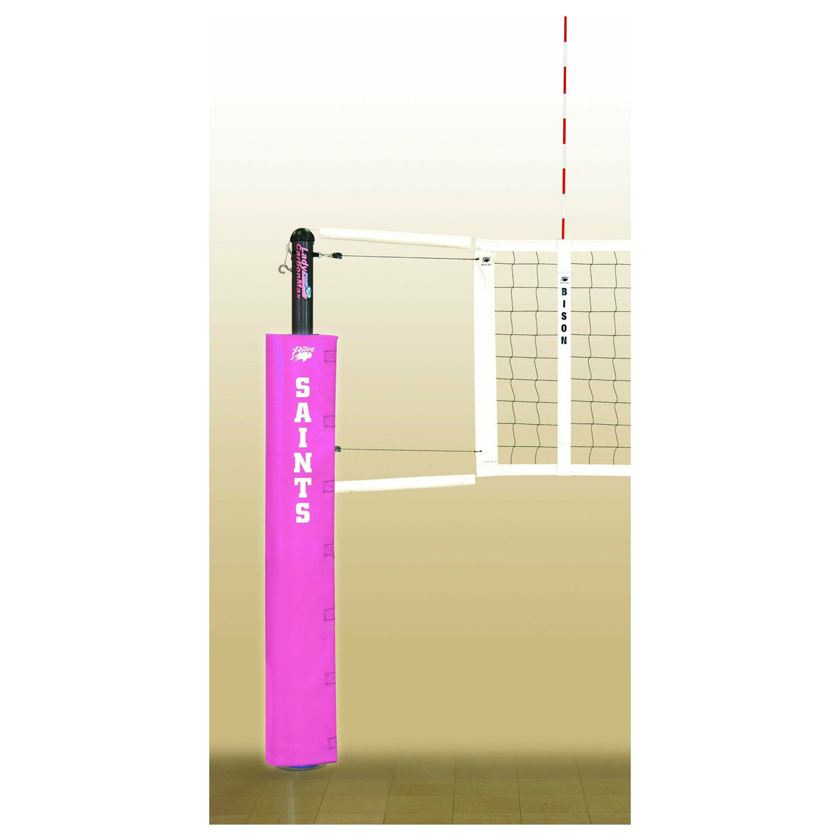 Bison 3" Lady CarbonMax Composite Complete Volleyball System VB3000