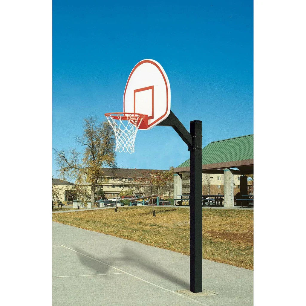 Bison 36″ x 54″ Ultimate Jr. Fan Aluminum Fixed Height Basketball Hoop
