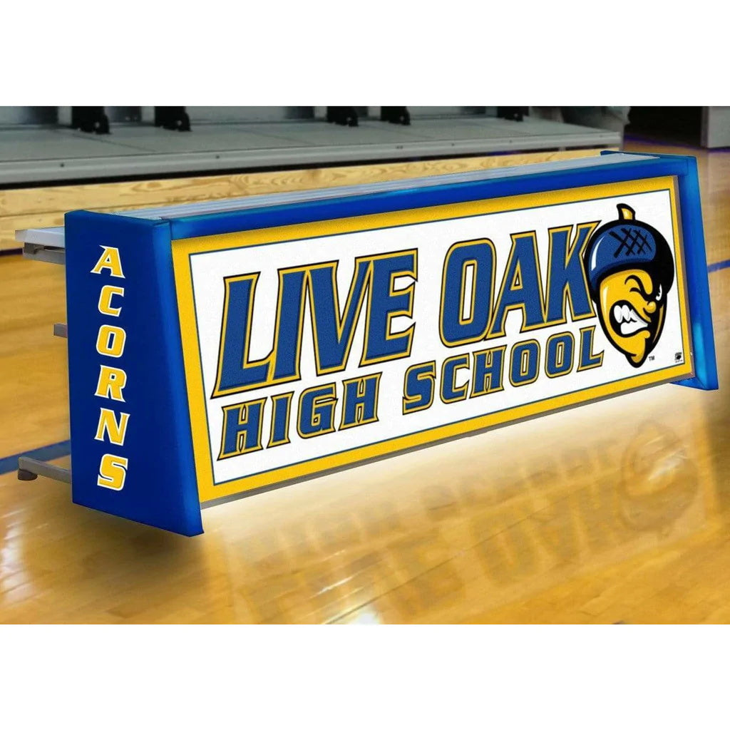Bison 8' Sport Pride LED Illuminated Scorers Table