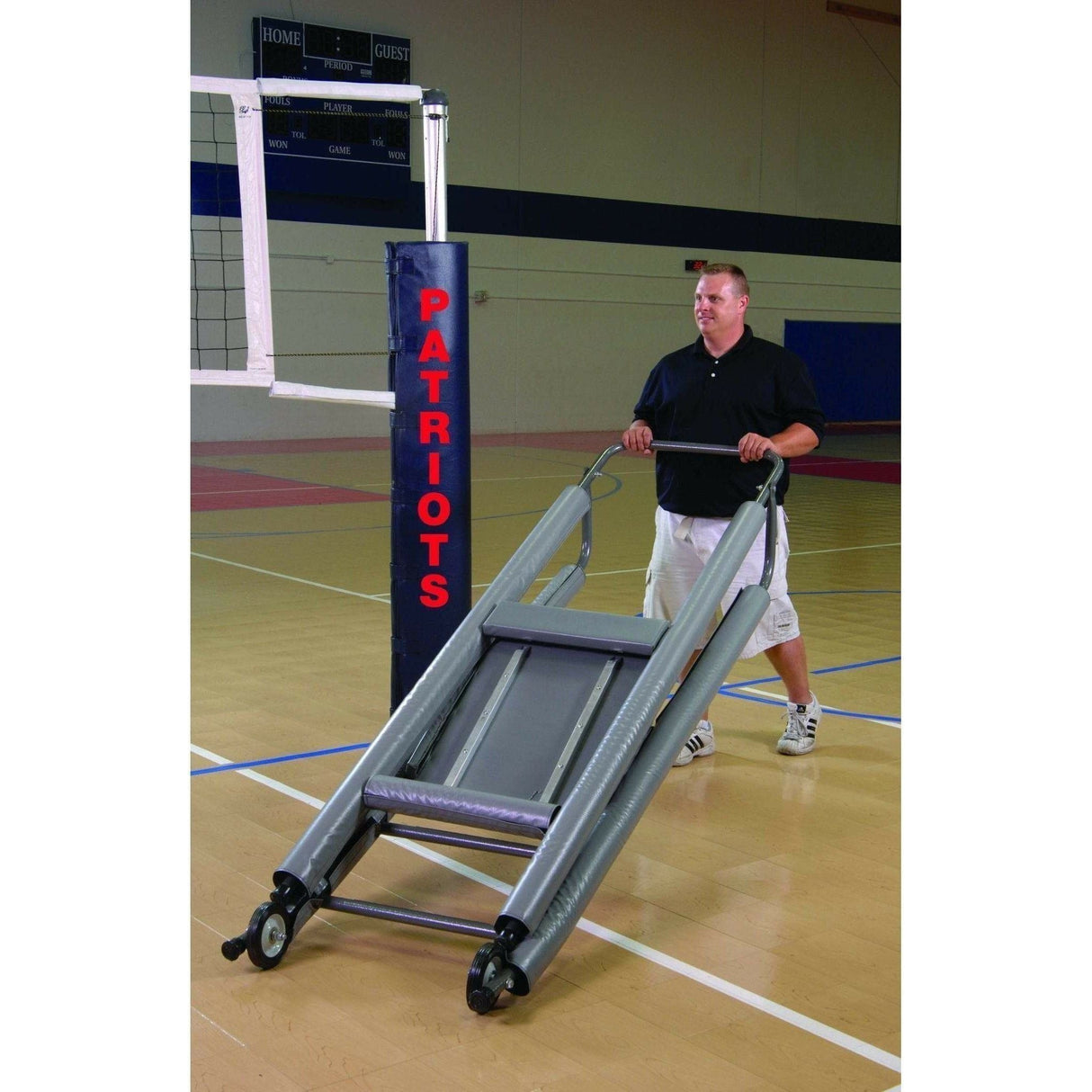 Bison Folding Padded Volleyball Officials Platform w/ Padding VB76
