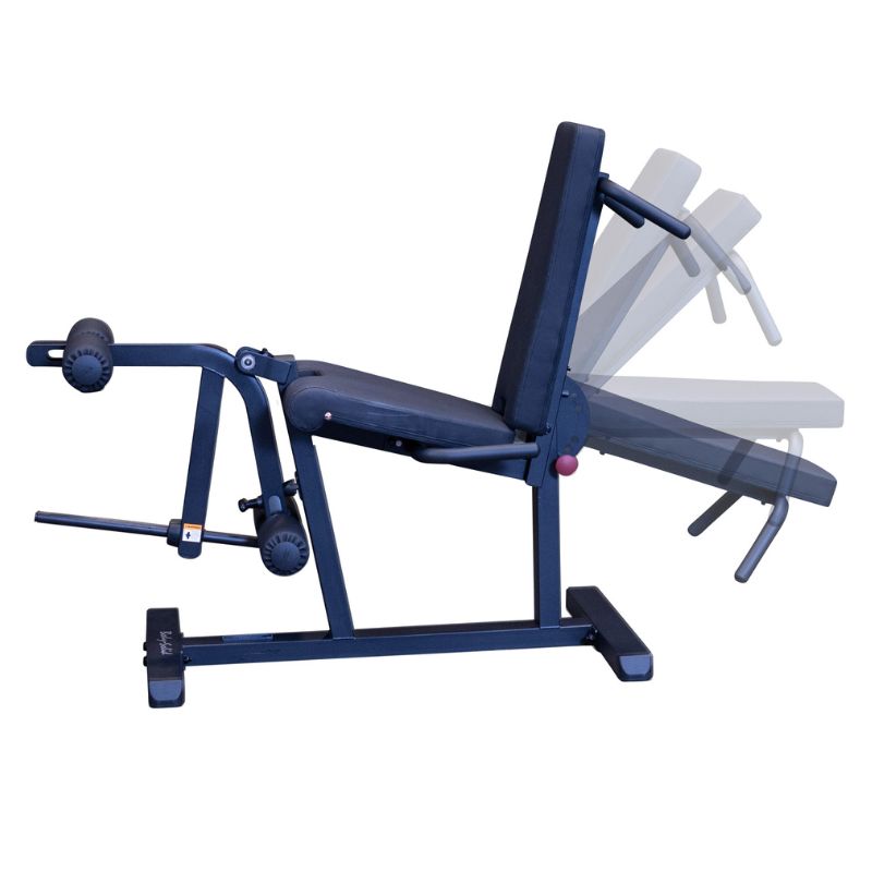 Body-Solid Seated Leg Extension & Supine Curl GLCE365