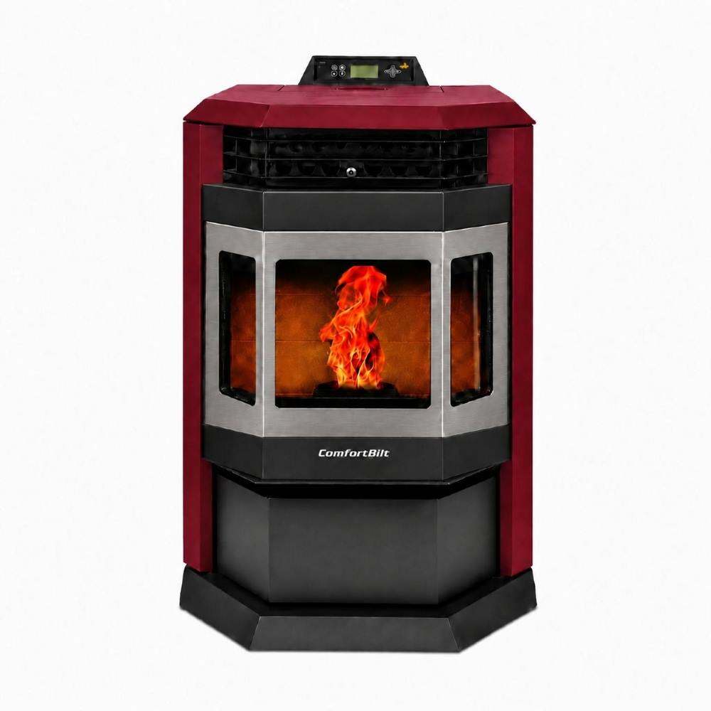 ComfortBilt HP22 24" Wood Pellet Stove with Stainless Steel Trim