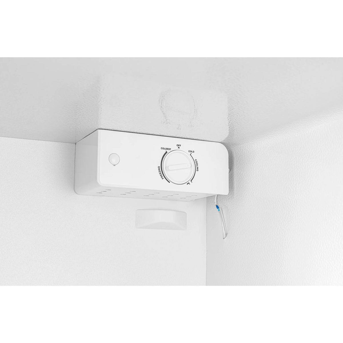 7 Cu. Ft. Garage Ready Convertible Upright Manual Defrost Freezer/Refrigerator in Stainless Steel