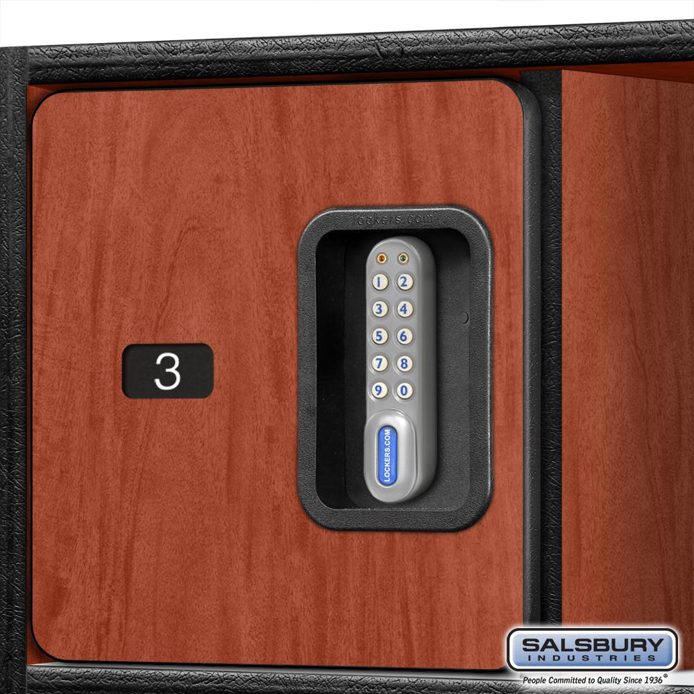Designer Wood Locker Replacement Lock Conversion Kit - for Electronic Locks (Lock not included) by Salsbury