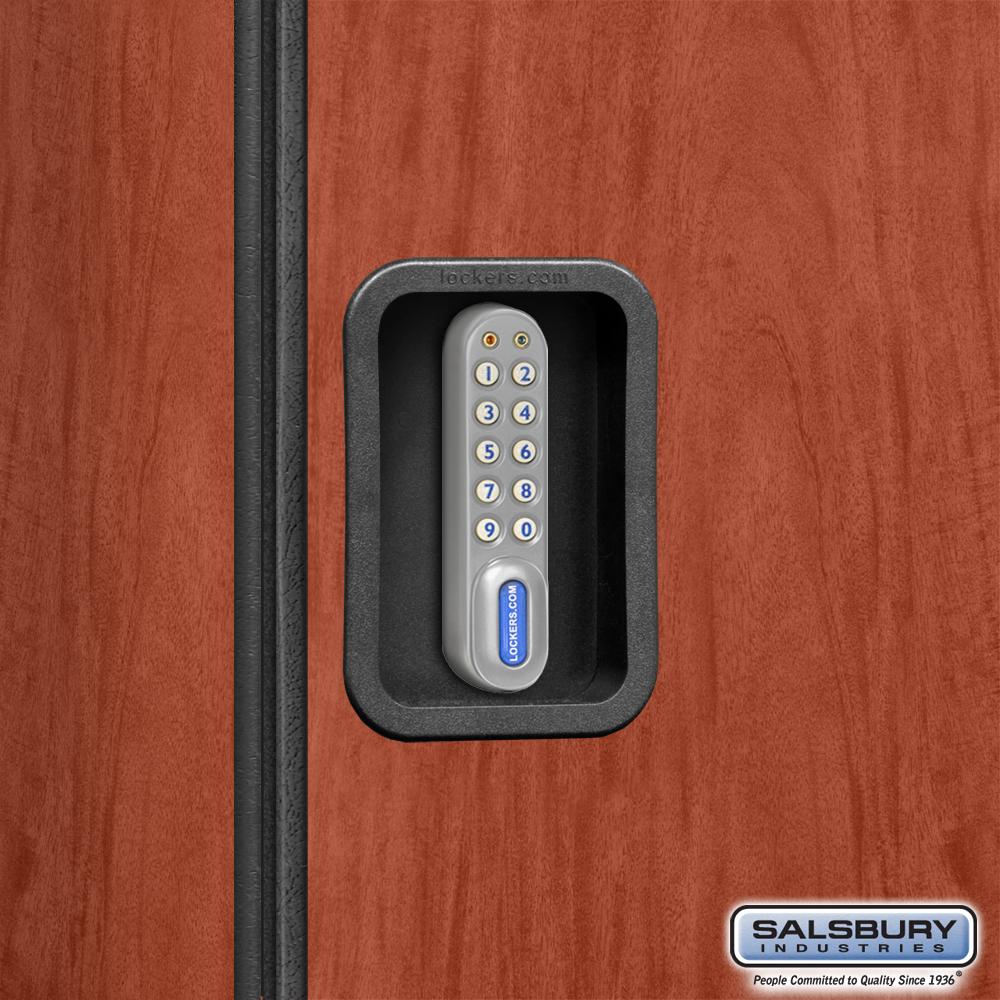 Designer Wood Locker Replacement Lock Conversion Kit - for Electronic Locks (Lock not included) by Salsbury