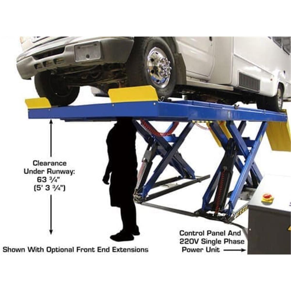 Atlas PX16A 16,000 lb Scissor Alignment Lift