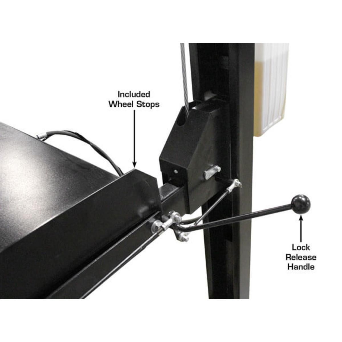 Atlas ALI Certified APEX 8 4 Post Lift + RJ35 Sliding Jacks Combo