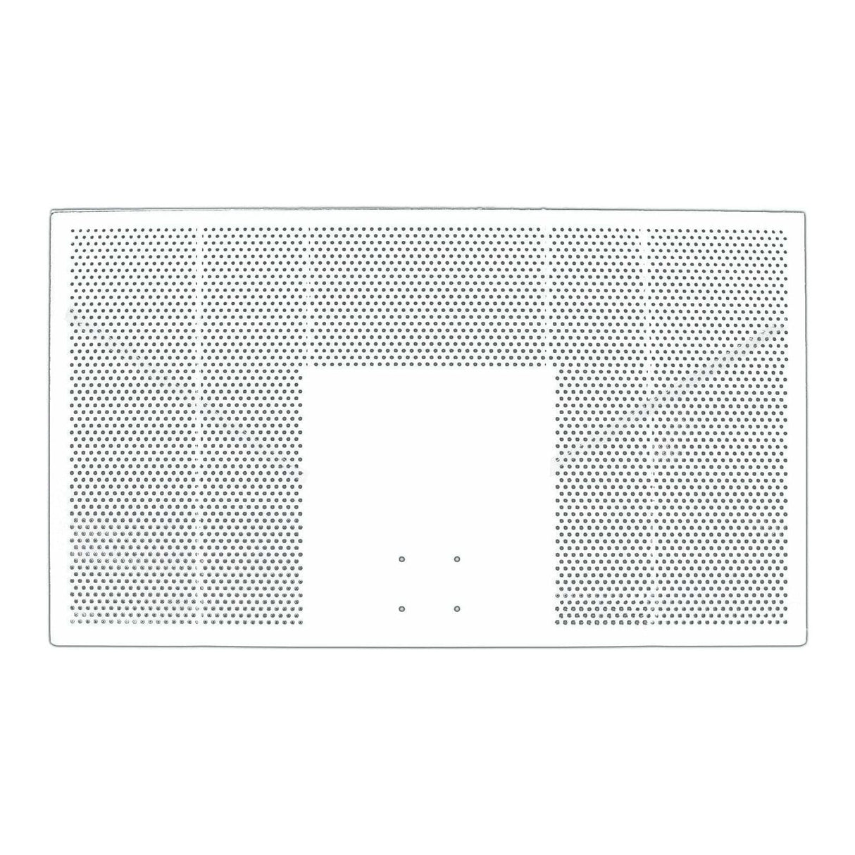 First Team 42" X 72" Perforated Aluminum Backboard FT267