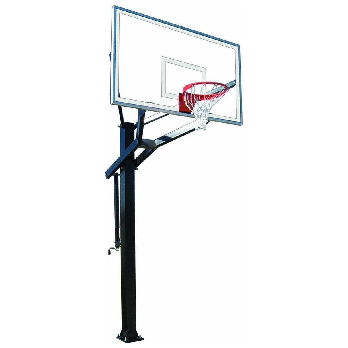 First Team PowerHouse 6 In Ground Adjustable Basketball Goal