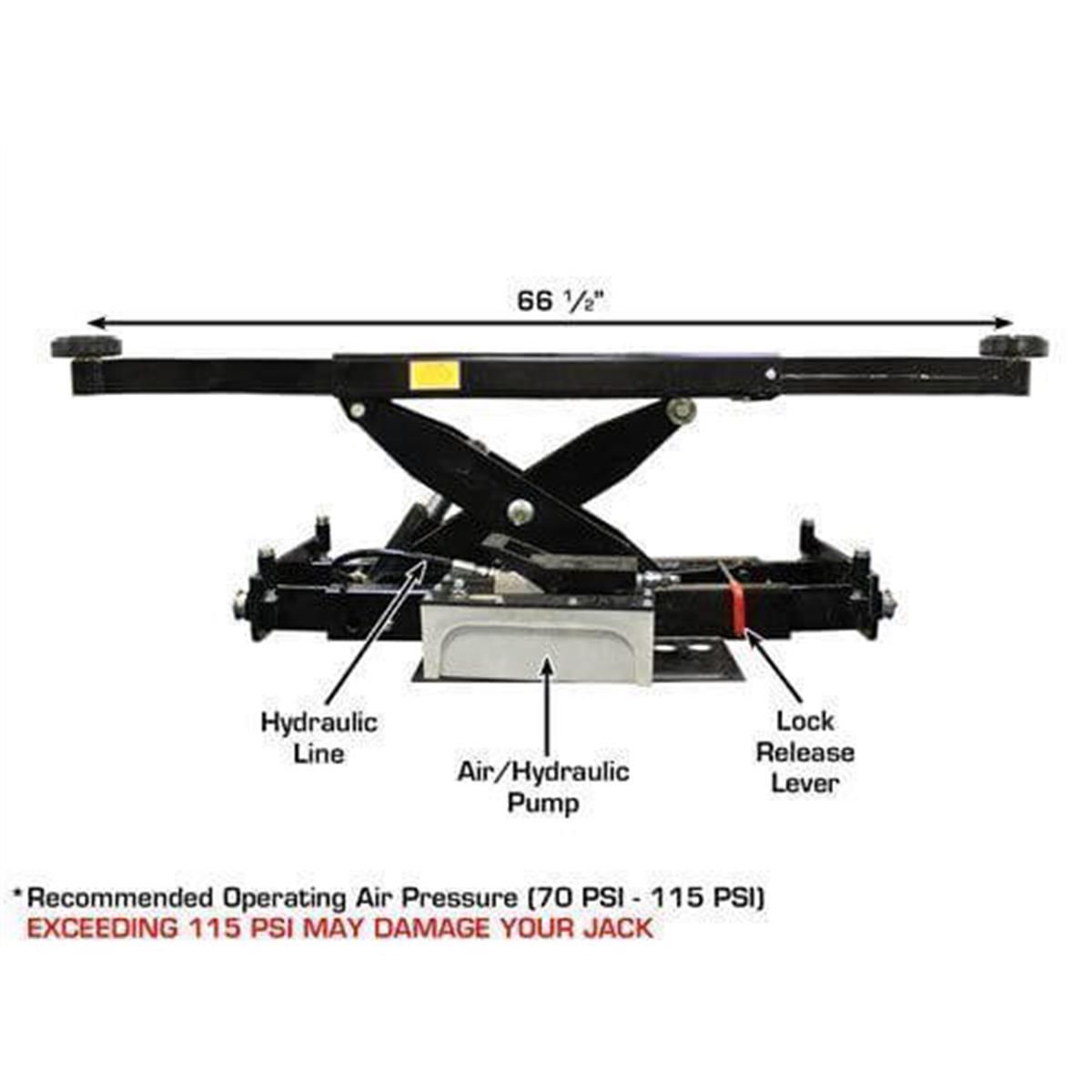 Atlas 414A Alignment Lift + RJ8 Rolling Jacks Combo