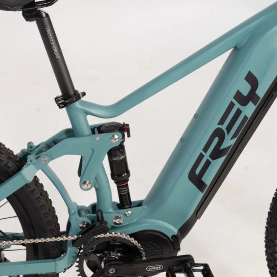 Frey Bike -AM1000 V6 E-Bike Full Suspension - Up To 34MPH