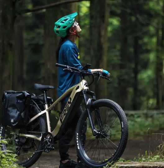 Frey Bike-Touring E-Bike - Bafang Rear Hub Motor - Range Up To 125 Miles