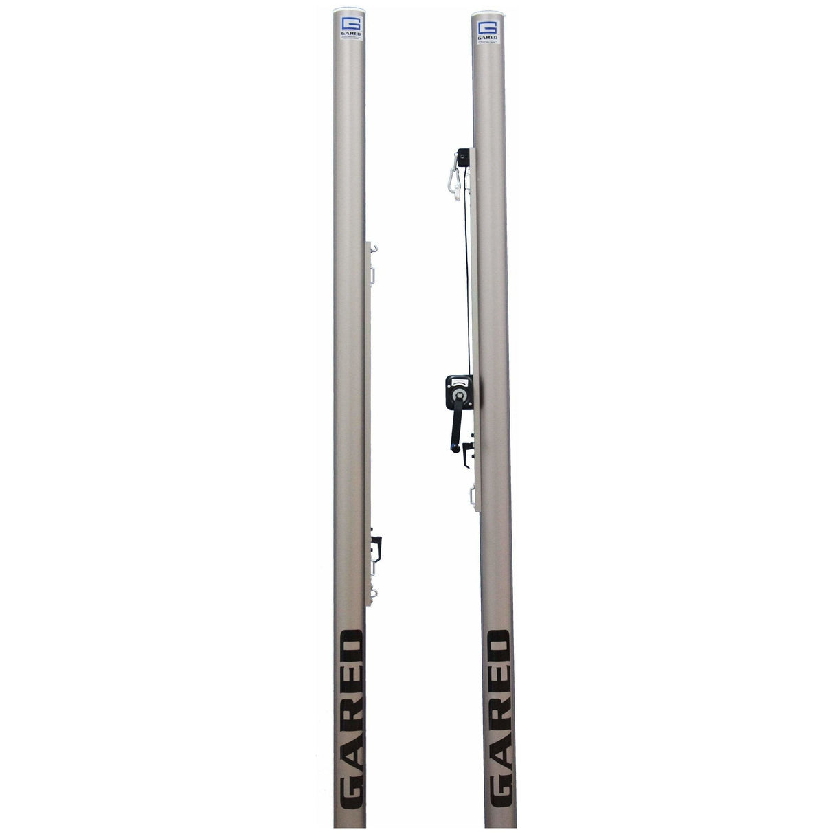 Gared Libero 4" OD Collegiate One Court Volleyball System 7200