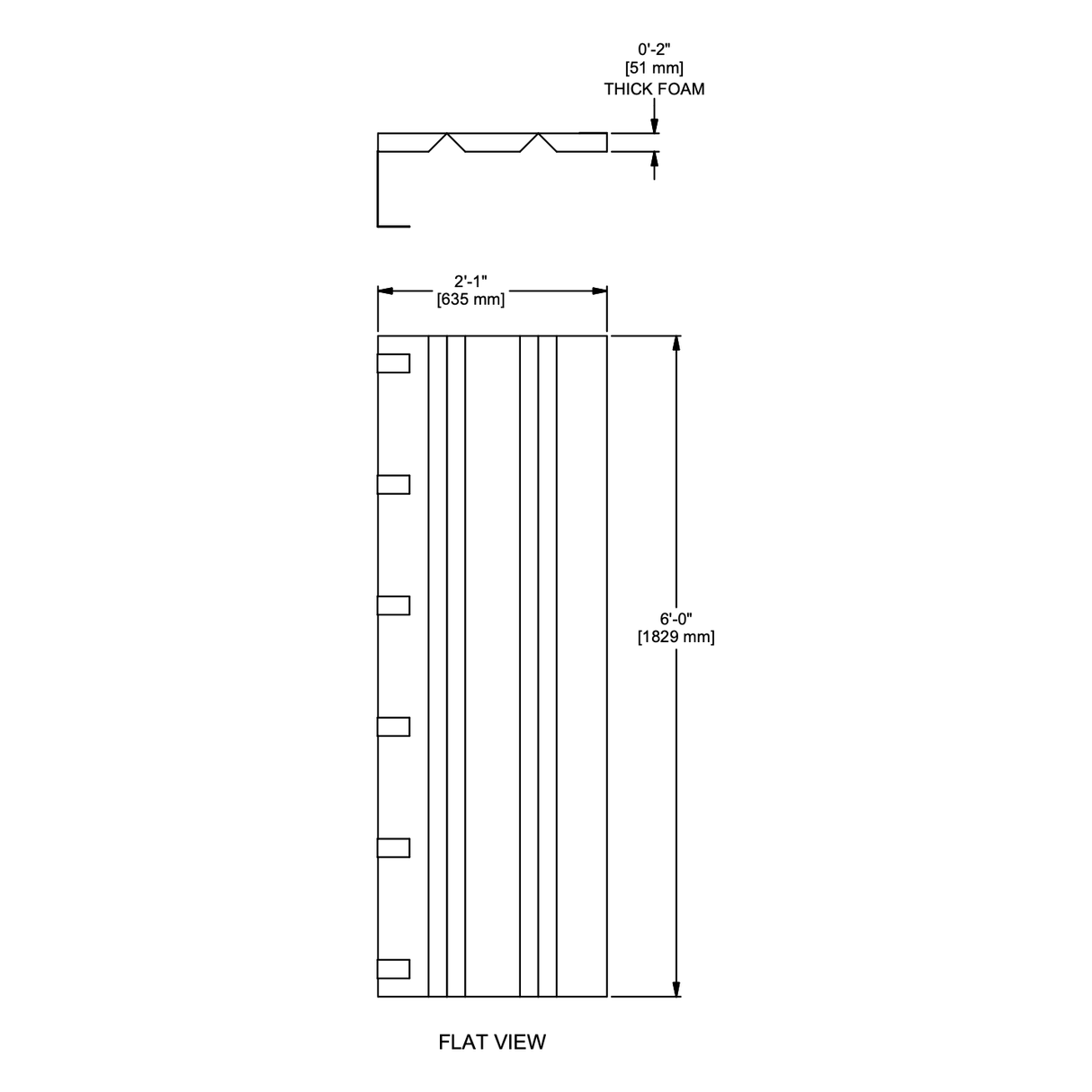 Gared Sports Fitted Post Pad for Square Posts PPSQF