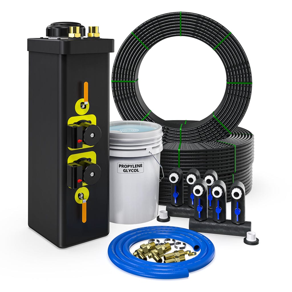 GeoCool Closed Loop Installation Kit 3 ton - w/Angled Manifold