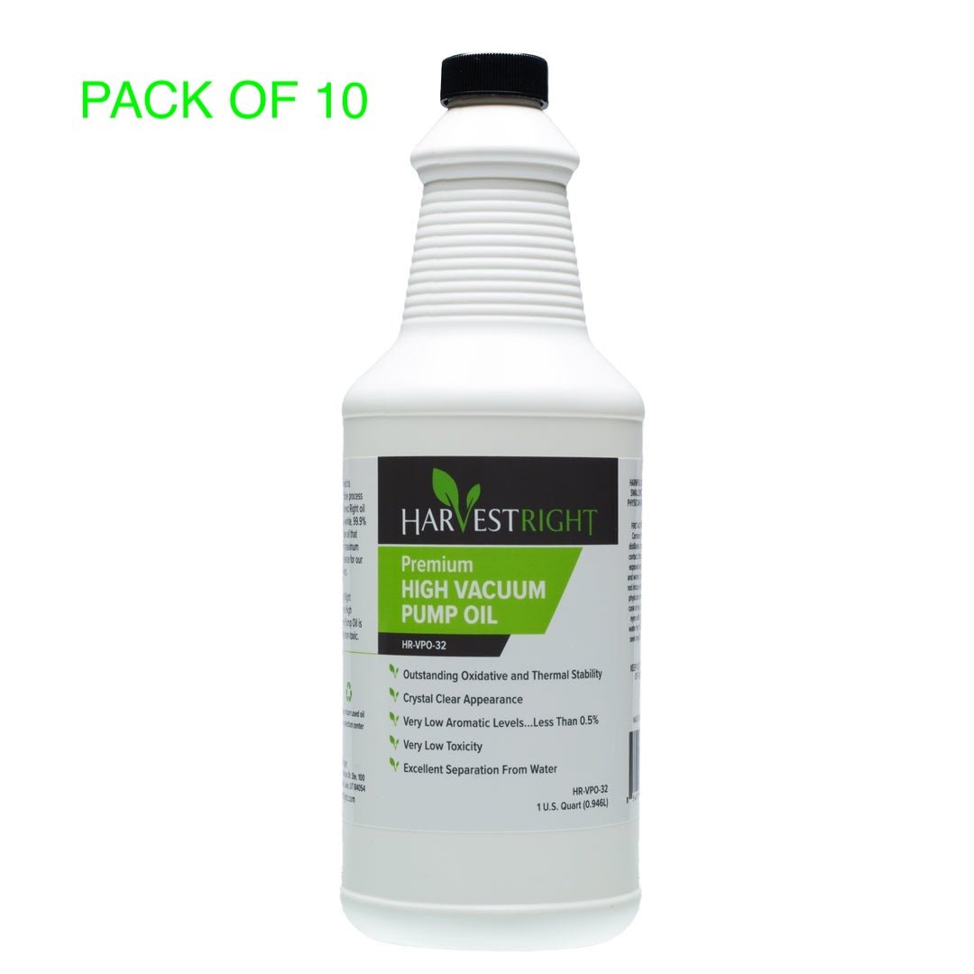 Harvest Right ® Vacuum Pump Oil 1 Quart (Pack of 3,5 or 10)