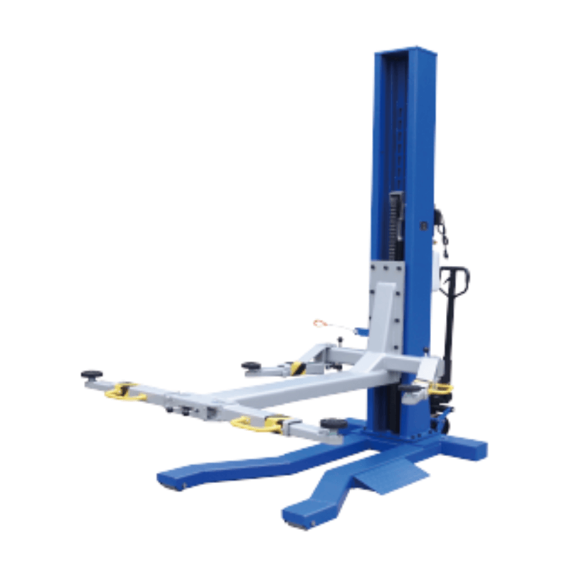 MSC-6KLP, 6,000 lb Single Post Car Lift - Portable