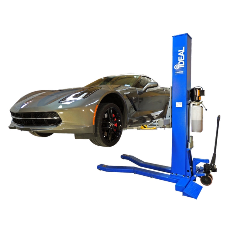 MSC-6KLP, 6,000 lb Single Post Car Lift - Portable