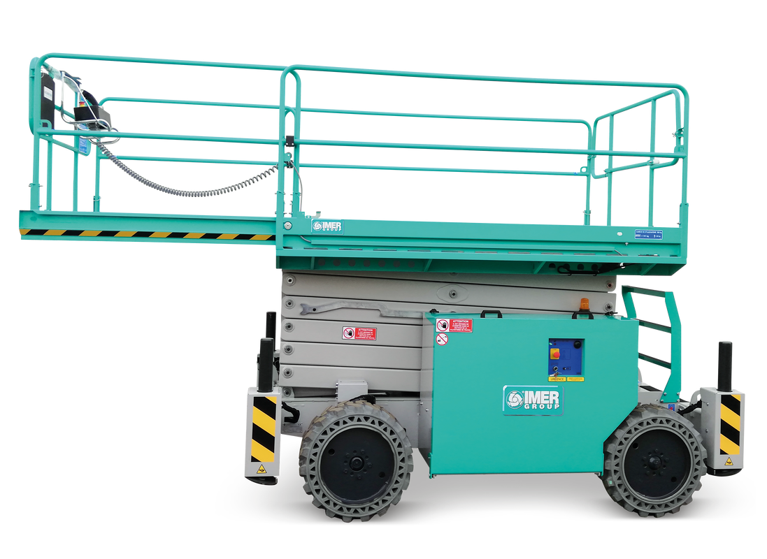 IMER Scissor Lift | 49 ft Working Height | Electric & Diesel | IM 7043 RT