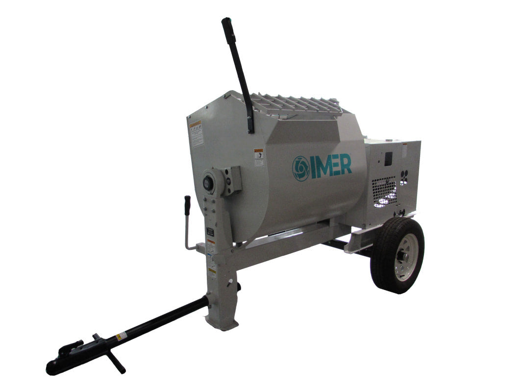 IMER - HSM 12 - 12 cu ft Horizontal Shaft Mortar Mixer