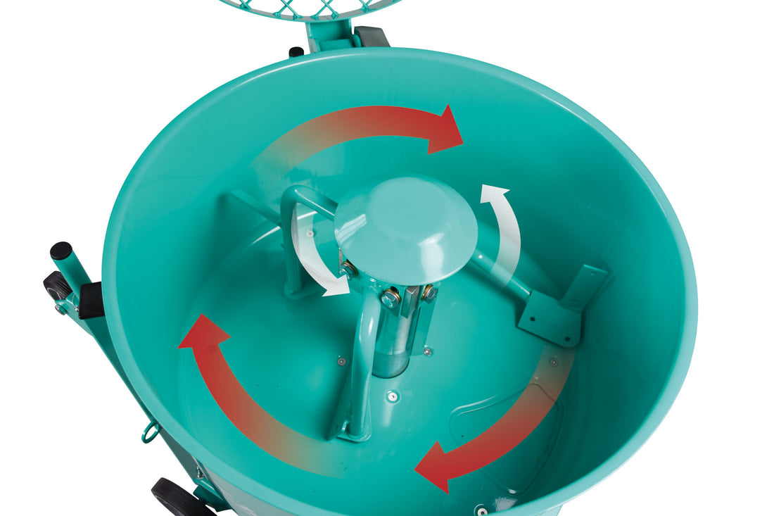 Imer 120 Mortar Mixer with Standard Grate