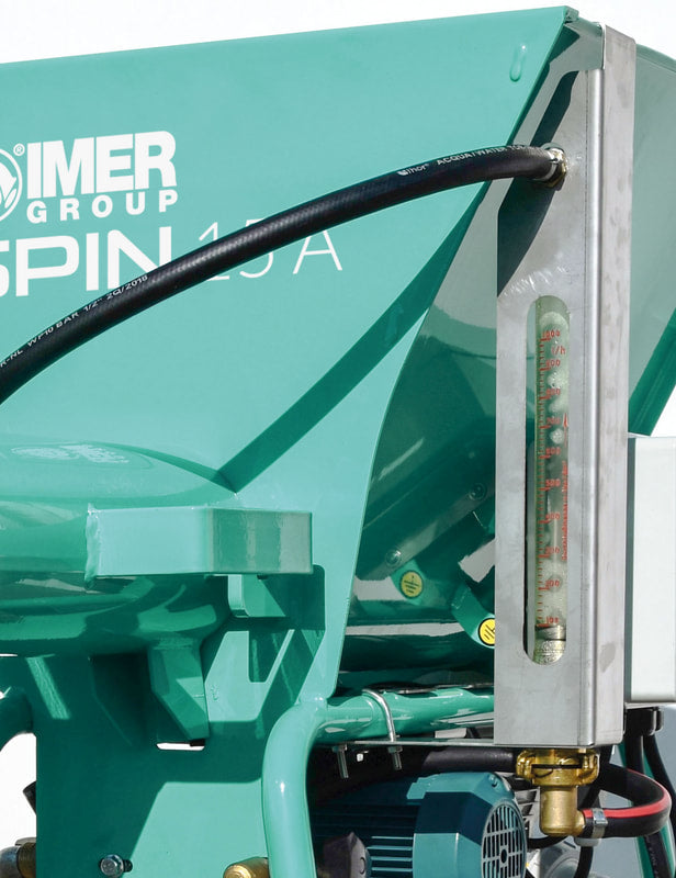 Imer Spin 15Awith Mixer I-DUST Grid and Flowmeter