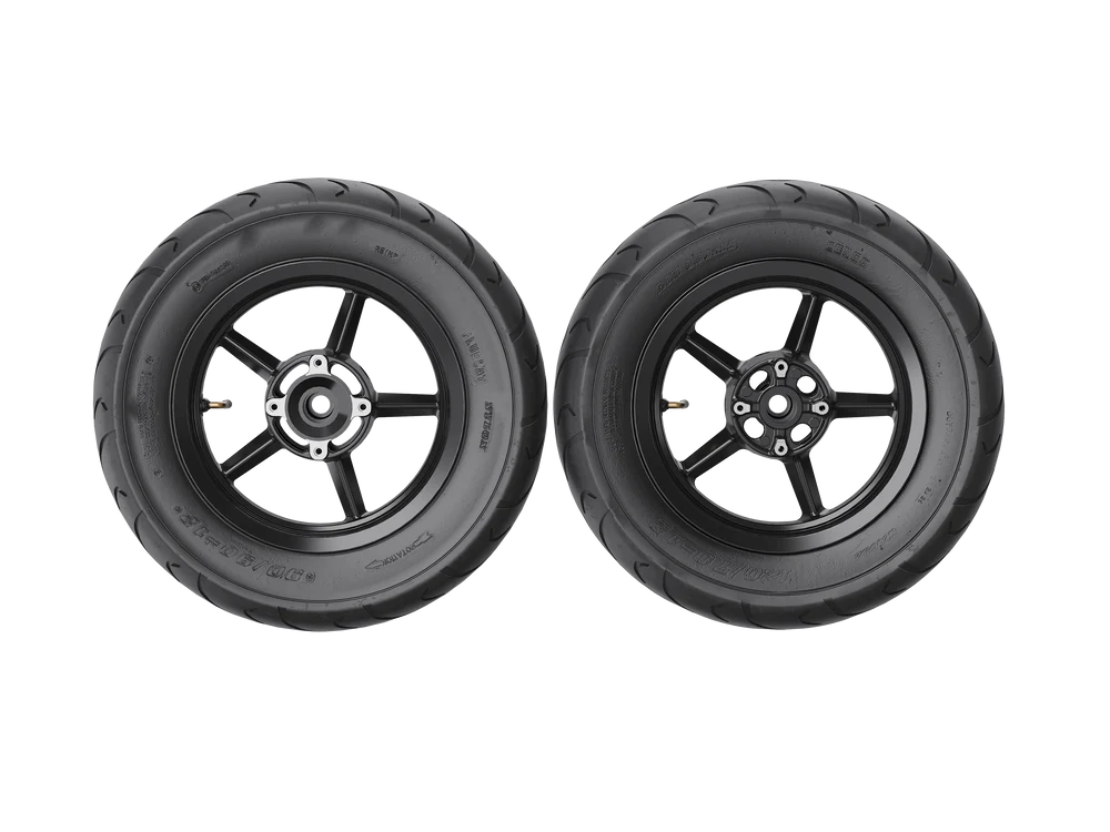Yozma IN 10 Electric Dirt Bike Street Tire Set: Front & Rear