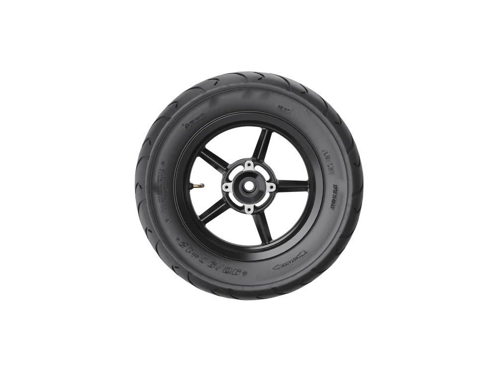Yozma IN 10 Electric Dirt Bike Street Tire Set: Front & Rear