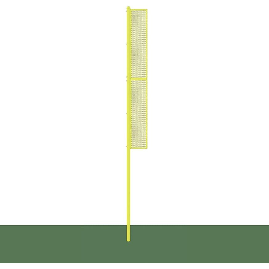Jaypro Foul Poles - Collegiate (20') - (Yellow) BBCFP-20