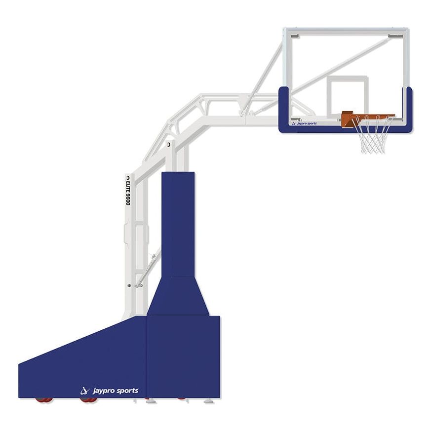 Jaypro Elite 9600 Portable Basketball System (8' Board Extension) PBEL96