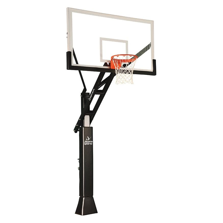 Jaypro Titan Basketball System (5"x 5" Pole with 3' Offset) - CV553B
